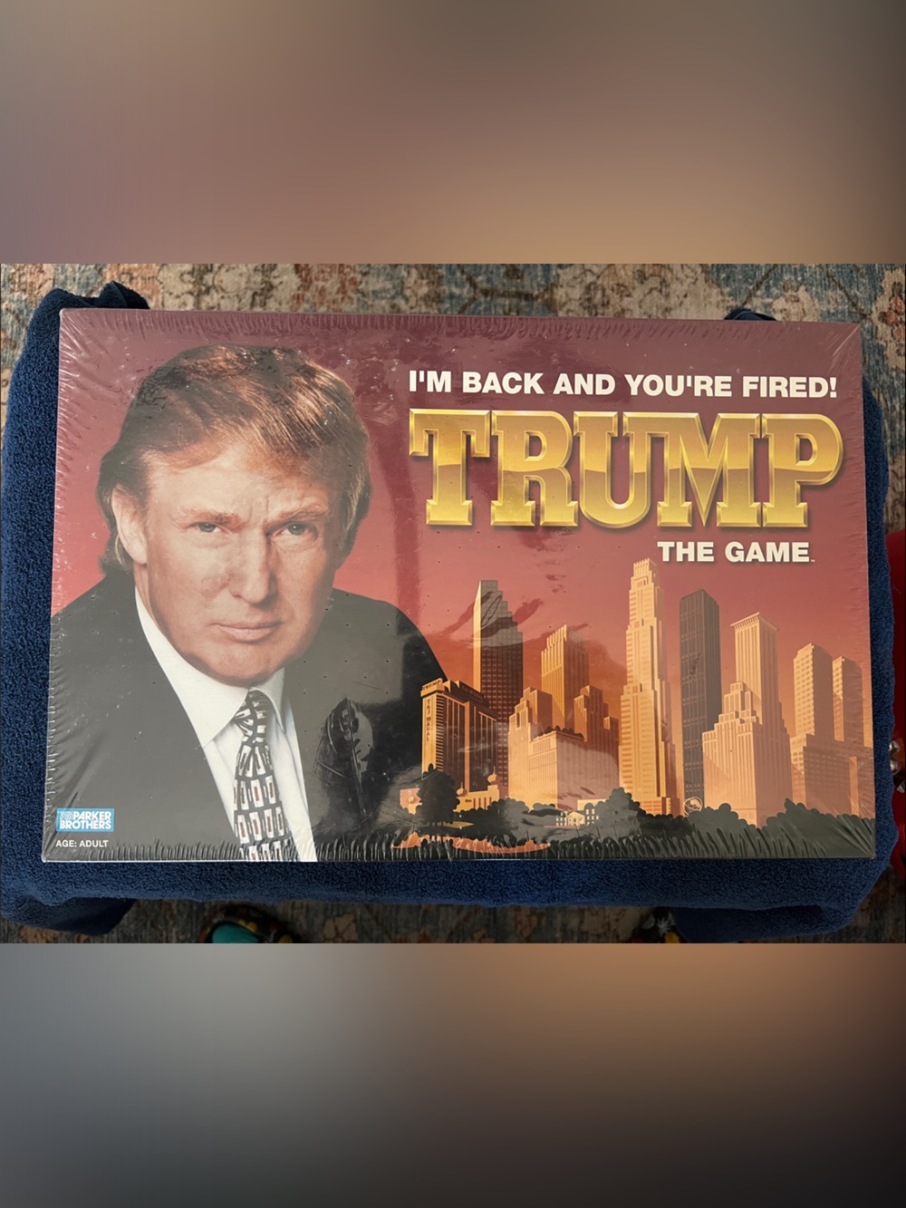 Hasbro Trump The Game Board Game - Red, Gold, Black, White